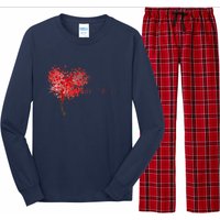 LOVE Tree For VALENTINES DAY Long Sleeve Pajama Set