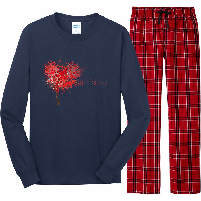 LOVE Tree For VALENTINES DAY Long Sleeve Pajama Set