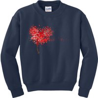 LOVE Tree For VALENTINES DAY Kids Sweatshirt