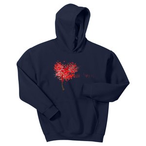 LOVE Tree For VALENTINES DAY Kids Hoodie