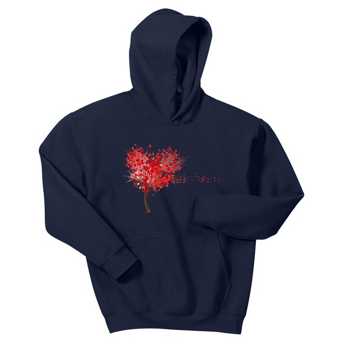 LOVE Tree For VALENTINES DAY Kids Hoodie