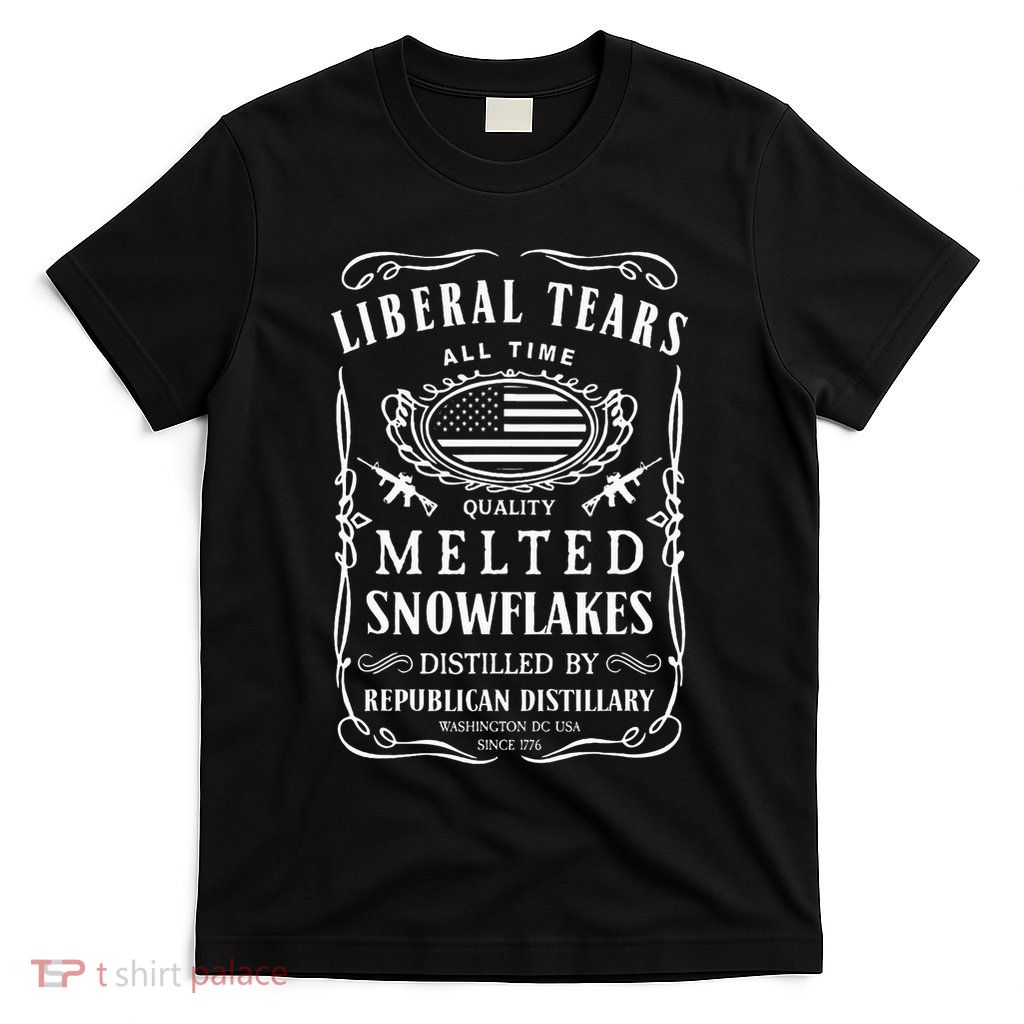 Liberal Tears Funny Republican Conservative 2a Trump T-Shirt