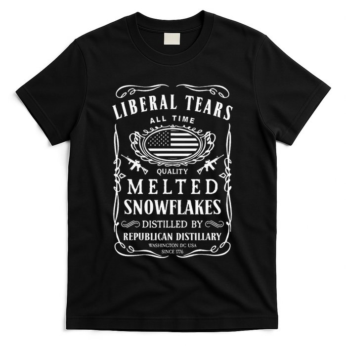 Liberal Tears Funny Republican Conservative 2a Trump T-Shirt