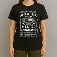 Liberal Tears Funny Republican Conservative 2a Trump T-Shirt