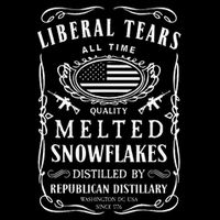 Liberal Tears Funny Republican Conservative 2a Trump T-Shirt
