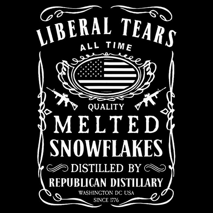 Liberal Tears Funny Republican Conservative 2a Trump T-Shirt