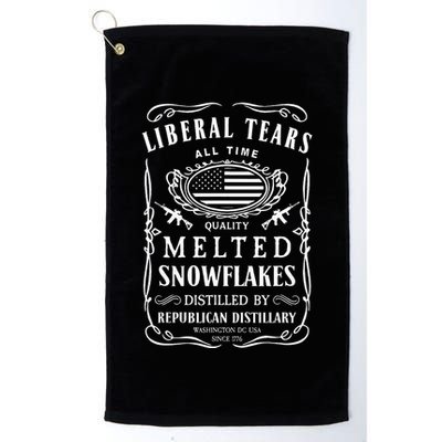 Liberal Tears Funny Republican Conservative 2a Trump Golf Towel
