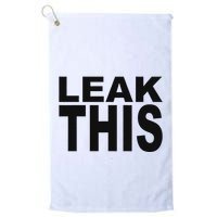 Leak This Funny Golf Towel