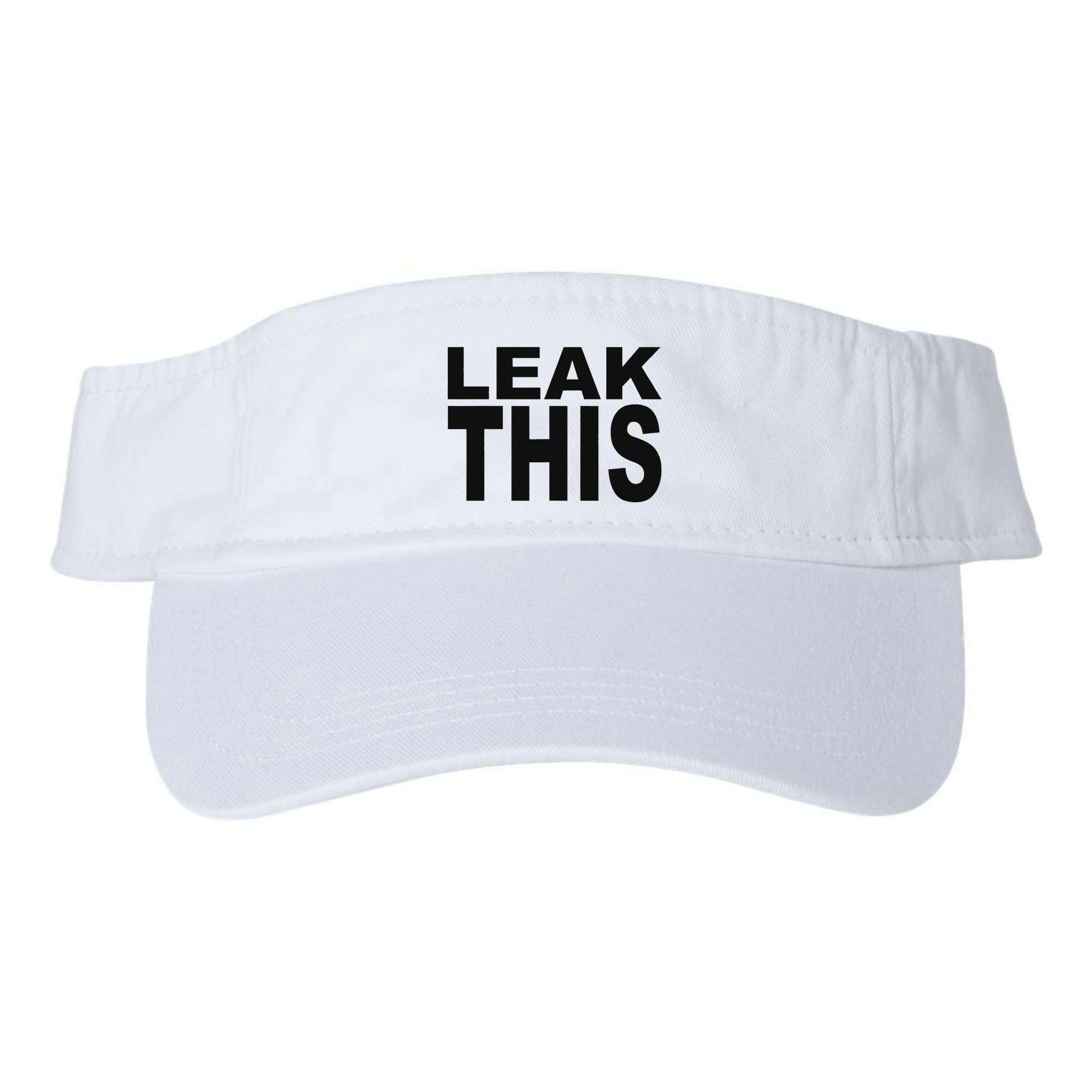 Leak This Funny Visor