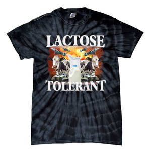 Lactose Tolerant Funny Trending Tie-Dye T-Shirt