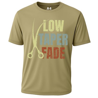 Low Taper Fade Meme Hair Scissors Vintage Cooling Performance Crew T-Shirt