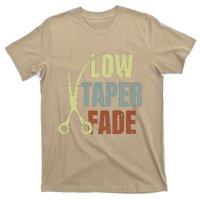 Low Taper Fade Meme Hair Scissors Vintage T-Shirt