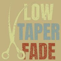Low Taper Fade Meme Hair Scissors Vintage T-Shirt