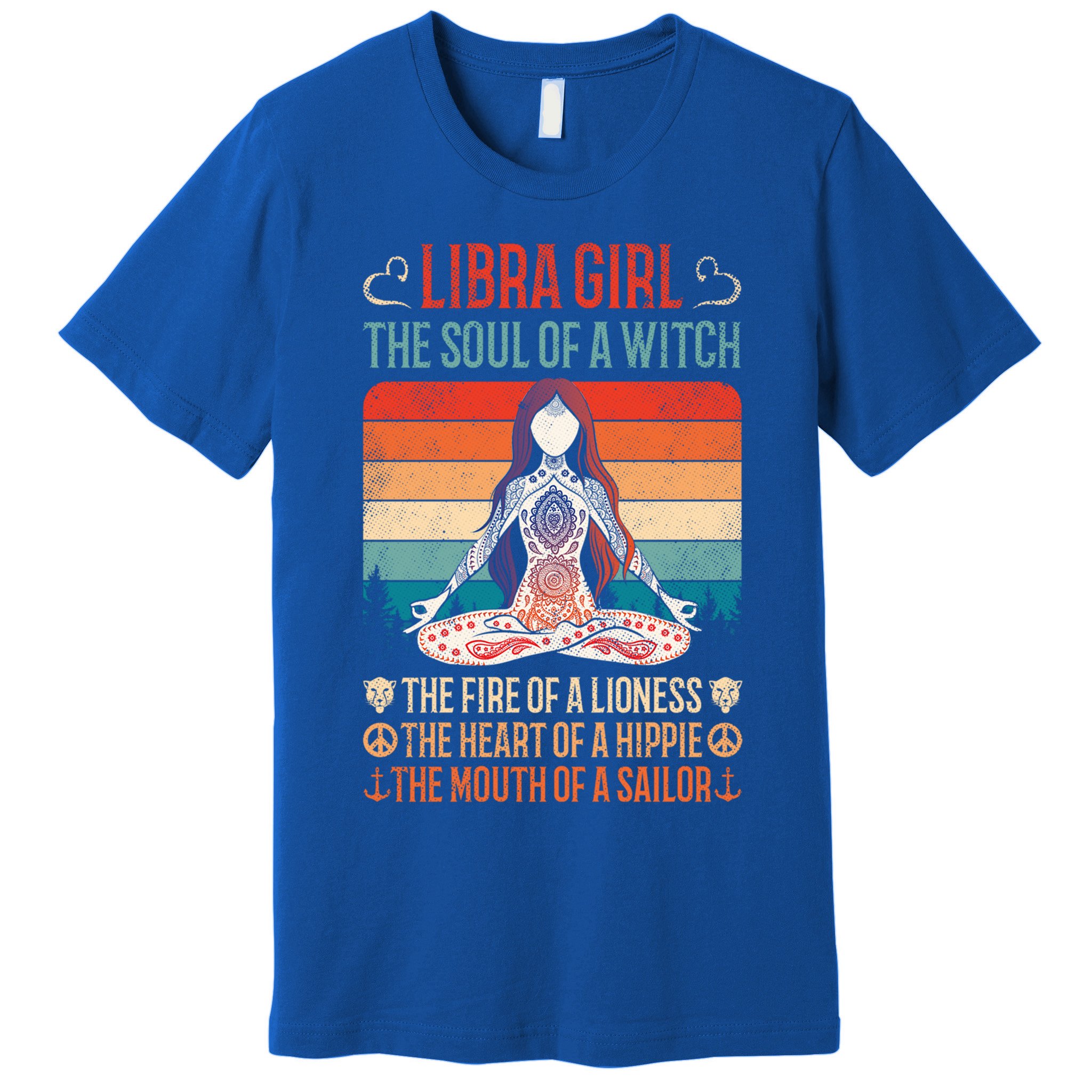 Libra Traits Facts Horoscope Zodiac Astrological Sign Meaningful Gift Premium T-Shirt