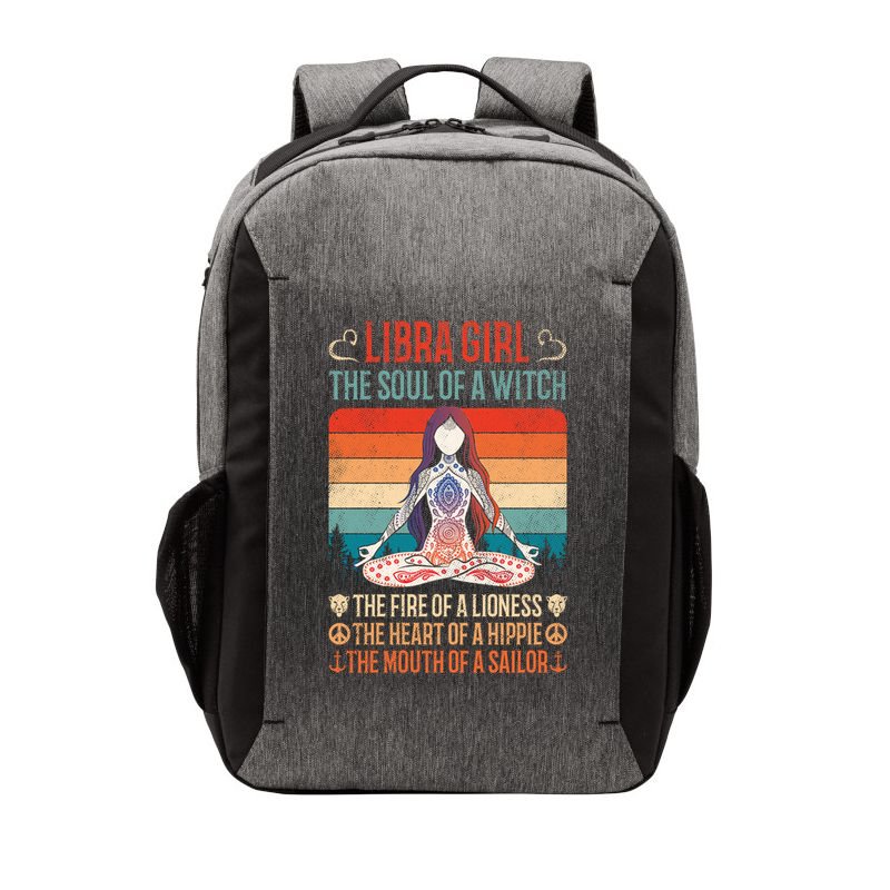 Libra Traits Facts Horoscope Zodiac Astrological Sign Meaningful Gift Vector Backpack