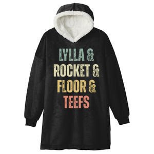 Lylla & Teefs Floor Rocket Hooded Wearable Blanket