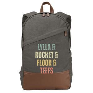 Lylla & Teefs Floor Rocket Cotton Canvas Backpack