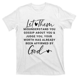 Let Them For Women Christian T-Shirt