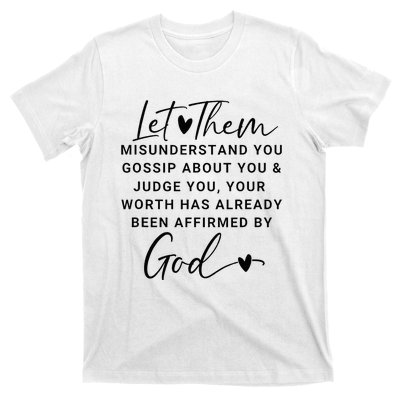 Let Them For Women Christian T-Shirt