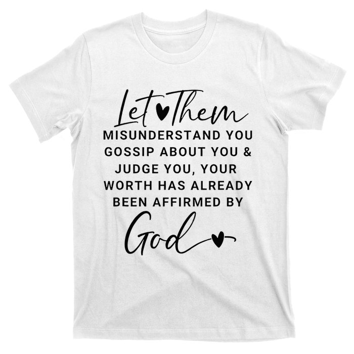 Let Them For Women Christian T-Shirt