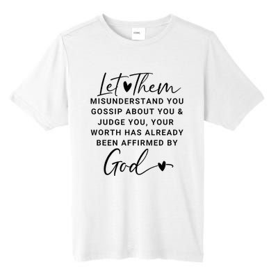 Let Them For Women Christian Tall Fusion ChromaSoft Performance T-Shirt