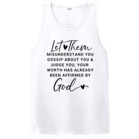 Let Them For Women Christian PosiCharge Competitor Tank