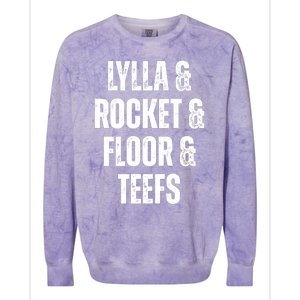 Lylla & Teefs Floor Rocket Colorblast Crewneck Sweatshirt