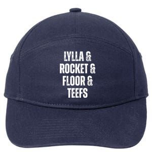 Lylla & Teefs Floor Rocket 7-Panel Snapback Hat