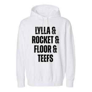 Lylla & Teefs Floor Rocket Garment-Dyed Fleece Hoodie