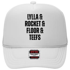 Lylla & Teefs Floor Rocket High Crown Mesh Back Trucker Hat