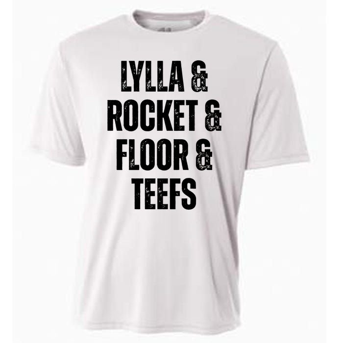 Lylla & Teefs Floor Rocket Cooling Performance Crew T-Shirt