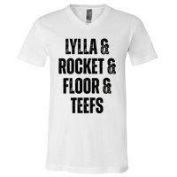 Lylla & Teefs Floor Rocket V-Neck T-Shirt