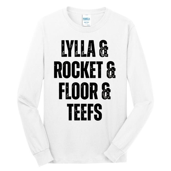 Lylla & Teefs Floor Rocket Tall Long Sleeve T-Shirt