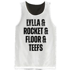 Lylla & Teefs Floor Rocket Mesh Reversible Basketball Jersey Tank