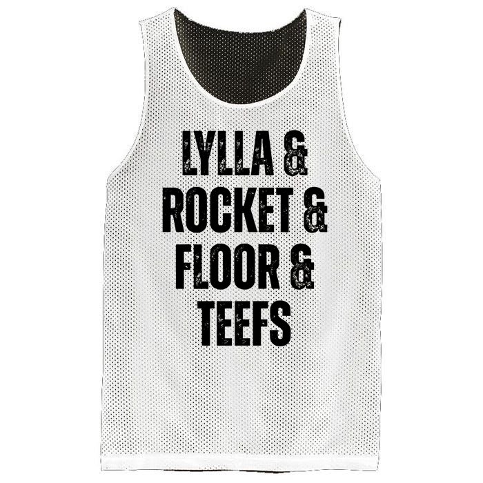 Lylla & Teefs Floor Rocket Mesh Reversible Basketball Jersey Tank