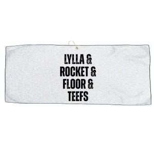 Lylla & Teefs Floor Rocket Large Microfiber Waffle Golf Towel