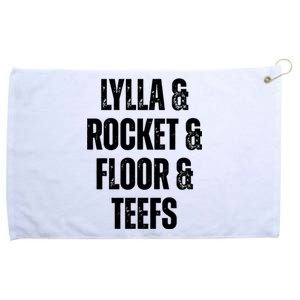 Lylla & Teefs Floor Rocket Grommeted Golf Towel