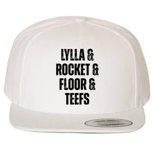 Lylla & Teefs Floor Rocket Wool Snapback Cap