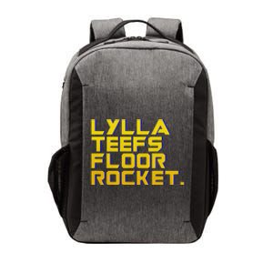 Lylla Teefs Floor & Rocket. Vol 3 Retro Galaxy Style Vector Backpack