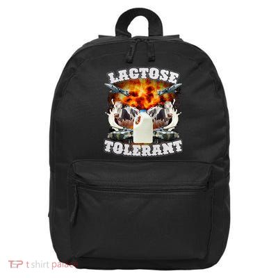 Lactose Tolerant Funny Trending Meme 16 in Basic Backpack