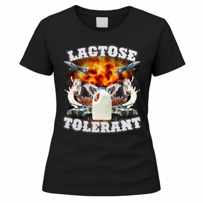 Lactose Tolerant Funny Trending Meme Women's T-Shirt