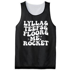 Lylla Teefs Floor And Me. Rocket Mesh Reversible Basketball Jersey Tank