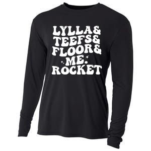 Lylla Teefs Floor And Me. Rocket Cooling Performance Long Sleeve Crew