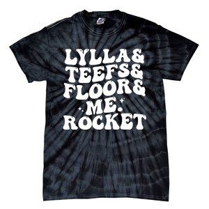 Lylla Teefs Floor And Me. Rocket Tie-Dye T-Shirt