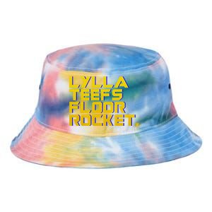 Lylla Teefs Floor & Rocket. Vol 3 Retro Galaxy Style Tie Dye Newport Bucket Hat