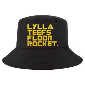 Lylla Teefs Floor & Rocket. Vol 3 Retro Galaxy Style Cool Comfort Performance Bucket Hat