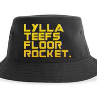 Lylla Teefs Floor & Rocket. Vol 3 Retro Galaxy Style Sustainable Bucket Hat