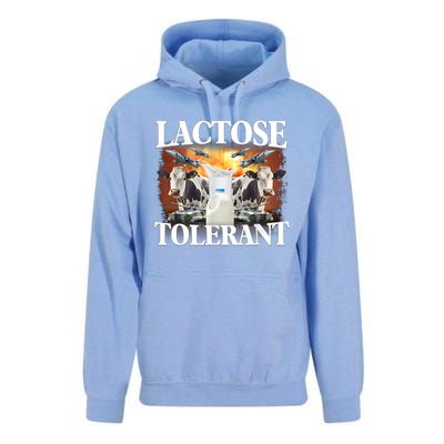 Lactose Tolerant Funny Trending Meme Unisex Surf Hoodie