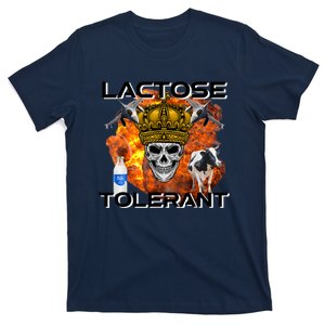 Lactose Tolerant Funny Trendy Design Meme T-Shirt