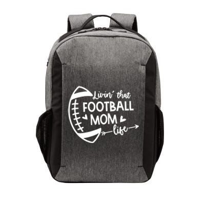 Livin That Football Mom Life Gift Vector Backpack